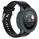 Solid Color Silicone Watch Protective Case for Garmin Fenix 5(Navy Blue)