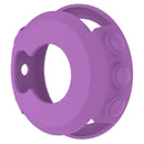 Solid Color Silicone Watch Protective Case for Garmin Fenix 5(Purple)