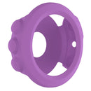 Solid Color Silicone Watch Protective Case for Garmin Fenix 5(Purple)