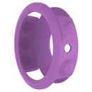 Solid Color Silicone Watch Protective Case for Garmin Fenix 5(Purple)