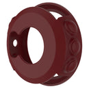 Solid Color Silicone Watch Protective Case for Garmin Fenix 5(Red)
