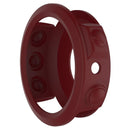 Solid Color Silicone Watch Protective Case for Garmin Fenix 5(Red)
