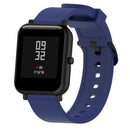 Silicone Glossy Sport Watch Band for Huami Amazfit Bip Lite Version 20mm (Aqua Blue)