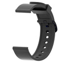 Silicone Glossy Sport Watch Band for Huami Amazfit Bip Lite Version 20mm (Black)
