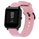 Silicone Glossy Sport Watch Band for Huami Amazfit Bip Lite Version 20mm (Pink)