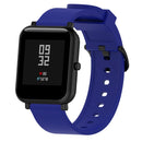 Silicone Glossy Sport Watch Band for Huami Amazfit Bip Lite Version 20mm (Blue)