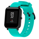Silicone Glossy Sport Watch Band for Huami Amazfit Bip Lite Version 20mm (Mint Green)