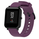 Silicone Glossy Sport Watch Band for Huami Amazfit Bip Lite Version 20mm (Purple)