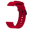Silicone Glossy Sport Watch Band for Huami Amazfit Bip Lite Version 20mm (Red)