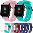 Silicone Glossy Sport Watch Band for Huami Amazfit Bip Lite Version 20mm (Blue)