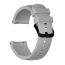 Crazy Horse Texture Silicone Watch Band for Huami Amazfit Bip Lite Version 20mm (Grey)