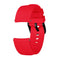 Crazy Horse Texture Silicone Watch Band for Huami Amazfit Bip Lite Version 20mm (Red)
