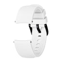 Crazy Horse Texture Silicone Watch Band for Huami Amazfit Bip Lite Version 20mm (White)