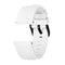Crazy Horse Texture Silicone Watch Band for Huami Amazfit Bip Lite Version 20mm (White)