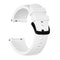 Crazy Horse Texture Silicone Watch Band for Huami Amazfit Bip Lite Version 20mm (White)