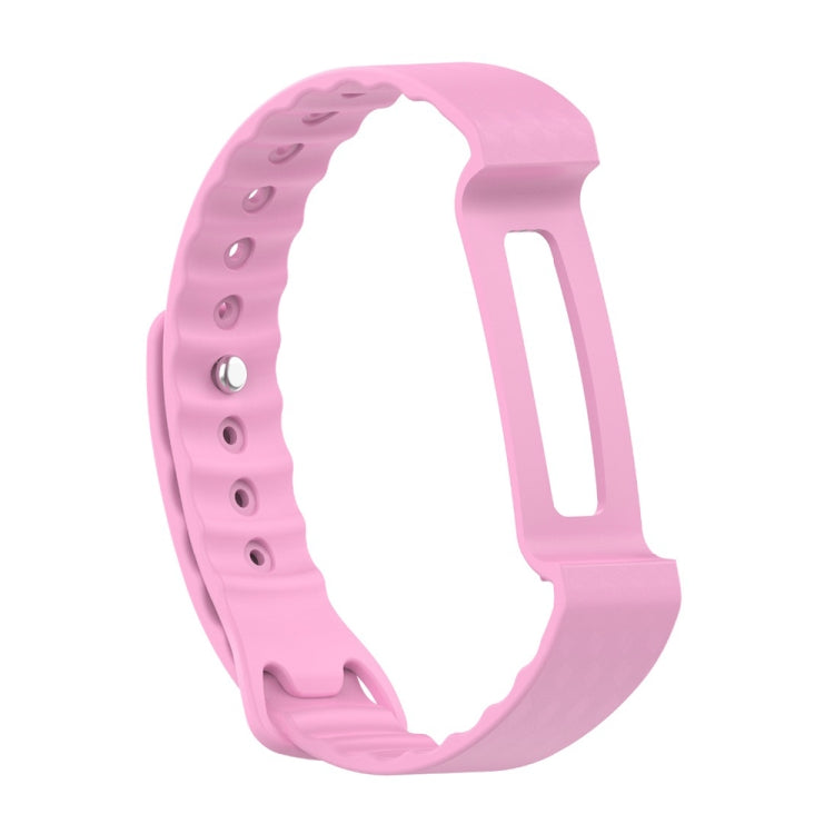 Silicone Watch Band for Huawei Honor A2(Pink)