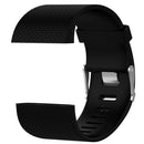 Rhombus Texture Adjustable Sport Watch Band for FITBIT Surge(Black)