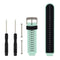 Two-colour Silicone Sport Watch Band for Garmin Forerunner 230 / 235 / 620 / 630 / 735XT(Black+green)
