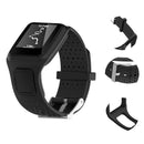 Silicone Sport Watch Band for TomTom 1 Series Runner / Cardio(Red)