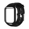 Silicone Sport Watch Band for Tomtom Runner 2/3 Series (Black)