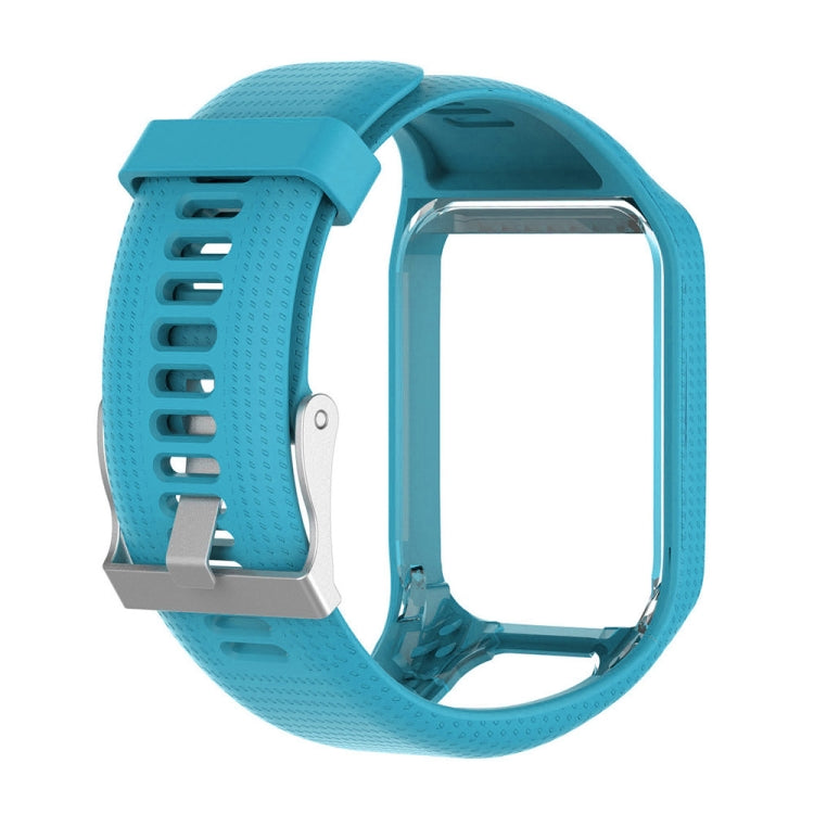 Silicone Sport Watch Band for Tomtom Runner 2/3 Series (Sky Blue)