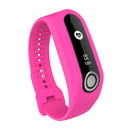 Silicone Sport Watch Band for TomTom Touch (Rose Red)
