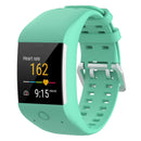 Silicone Sport Watch Band for POLAR M600 (Mint Green)