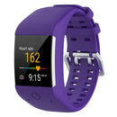 Silicone Sport Watch Band for POLAR M600 (Purple)
