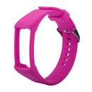 Silicone Sport Watch Band for POLAR A360 / A370 (Rose Red)