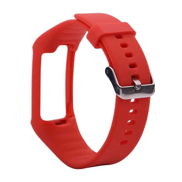Silicone Sport Watch Band for POLAR A360 / A370 (Red)