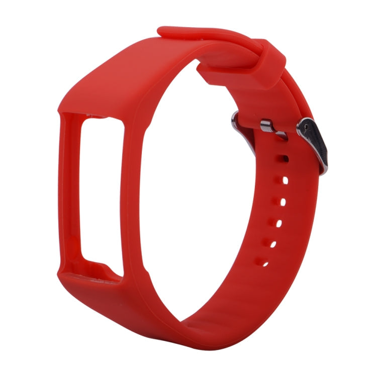 Silicone Sport Watch Band for POLAR A360 / A370 (Red)