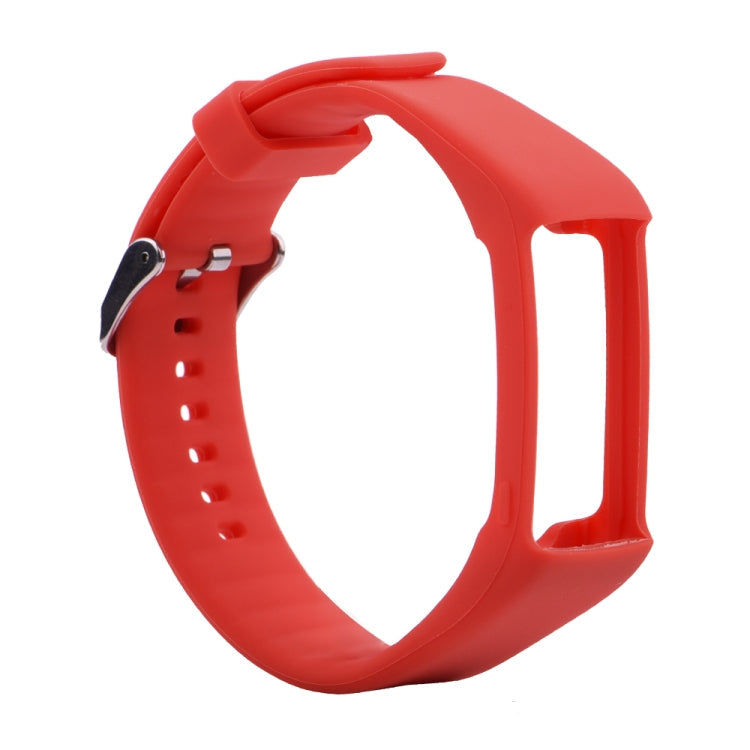 Silicone Sport Watch Band for POLAR A360 / A370 (Red)