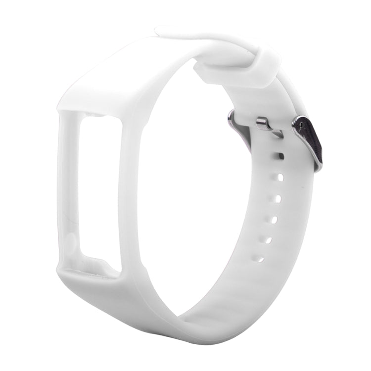 Silicone Sport Watch Band for POLAR A360 / A370 (White)