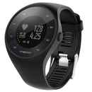 Silicone Sport Watch Band for POLAR M200 (Black)