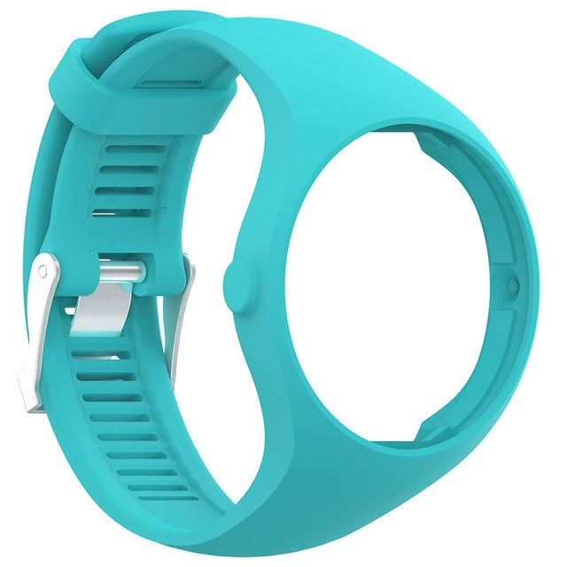 Silicone Sport Watch Band for POLAR M200 (Mint Green)