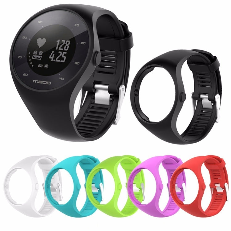 Silicone Sport Watch Band for POLAR M200 (Mint Green)