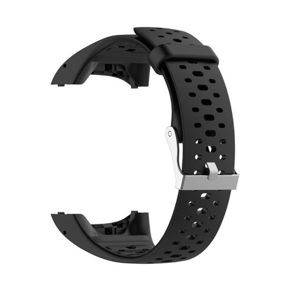 Silicone Sport Watch Band for POLAR M400 / M430 (Black)