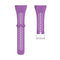 Silicone Sport Watch Band for POLAR M400 / M430 (Purple)