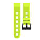 Quick Removable Silicone Watch Band for Fenix 5 22mm(Green)