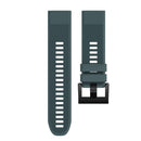 Quick Removable Silicone Watch Band for Fenix 5 22mm(Navy Blue)