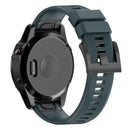 Quick Removable Silicone Watch Band for Fenix 5 22mm(Navy Blue)