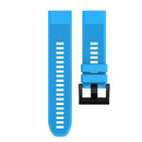 Quick Removable Silicone Watch Band for Fenix 5 22mm(Sky Blue)
