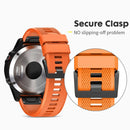 Quick Removable Silicone Watch Band for Fenix 5 22mm(Sky Blue)