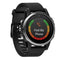 Quick Removable Silicone Watch Band for Fenix 5S 20mm(Black)