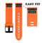 Fenix 5S Quick Removable Silicone Watch Band 20mm(Orange)