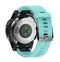Quick Removable Silicone Watch Band for Fenix 5S 20mm(Mint Green)