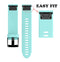 Quick Removable Silicone Watch Band for Fenix 5S 20mm(Mint Green)