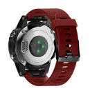 Quick Removable Silicone Watch Band for Fenix 5S 20mm(Red)
