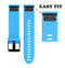 Quick Removable Silicone Watch Band for Fenix 5S 20mm(Sky Blue)