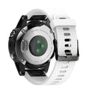 Quick Removable Silicone Watch Band for Fenix 5S 20mm(White)